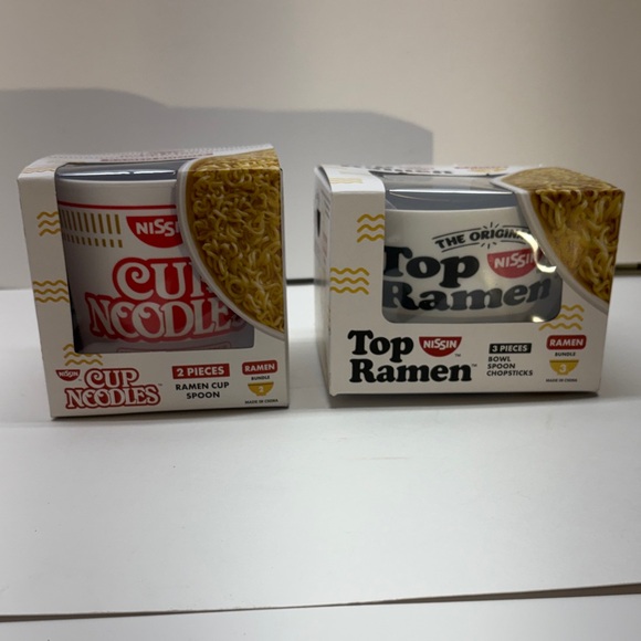 Other - Nissin Cup Noodles and Top Ramen Mug Set